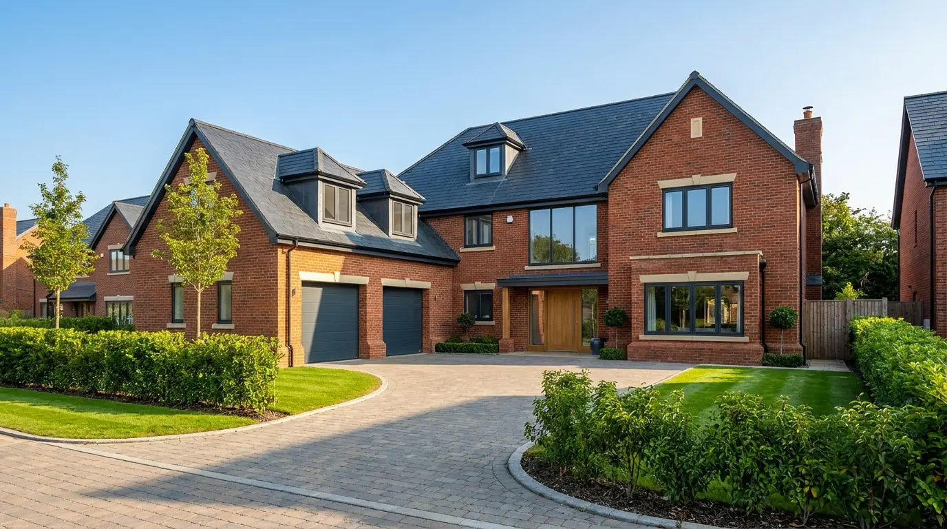 A newly built family home by Chapel Construction